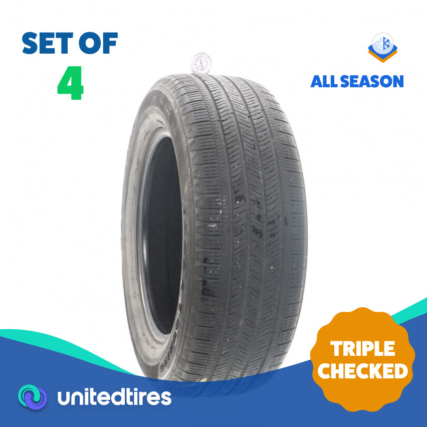 Set of (4) Used 255/60R18 Goodyear Eagle Touring 108H – 6-7.5/32
