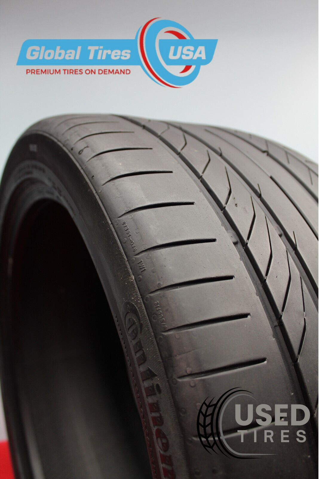 1 Used Continental ContiSportContact 5P NO 295/35R21 295/35/21 2953521 103Y