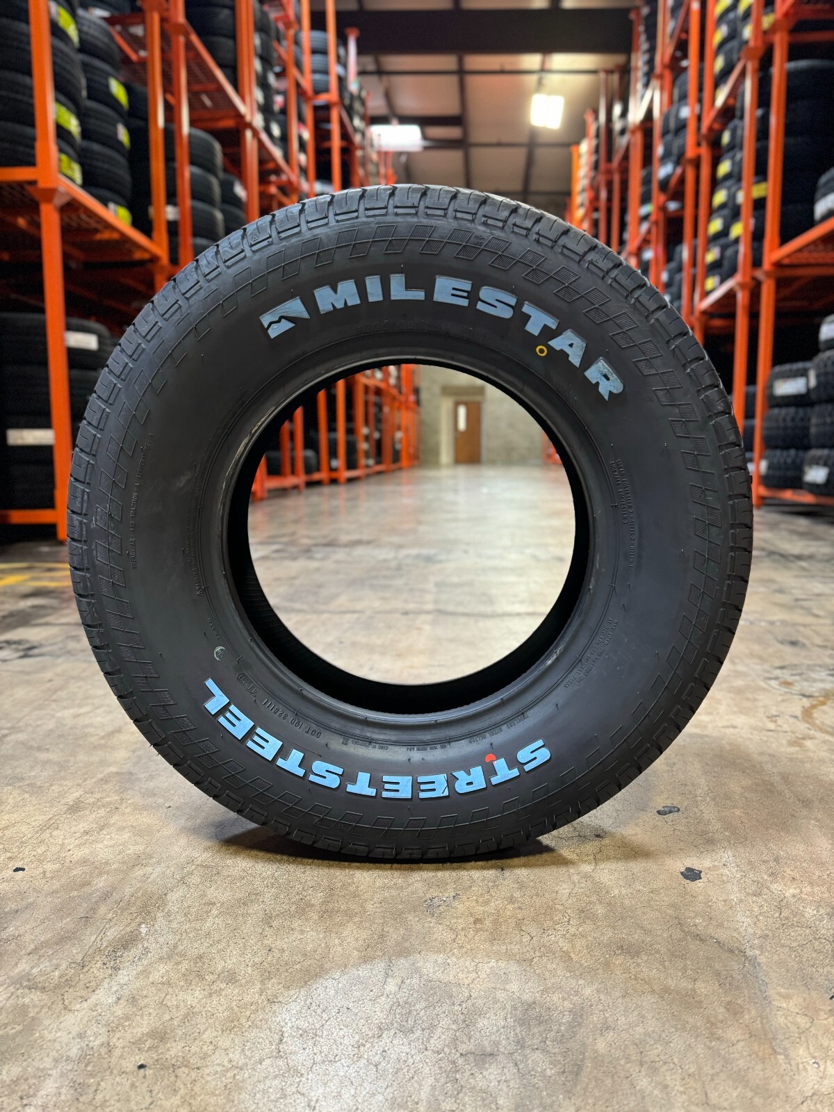 1 NEW 225/70R14 MILESTAR STREET STEEL ALL SEASON STEEL BELTED TIRE RWL 2257014