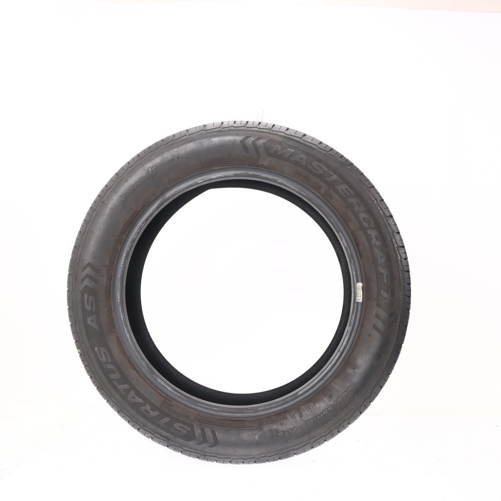 Set of (4) Used 225/55R18 Mastercraft Stratus AS 98H – 6.5-8/32 (18FQL)