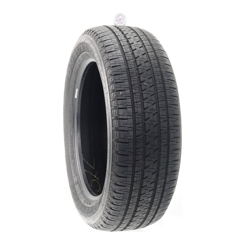 Set of (4) Used 255/55R20 Bridgestone Dueler H/L Alenza 107H – 10-11/32