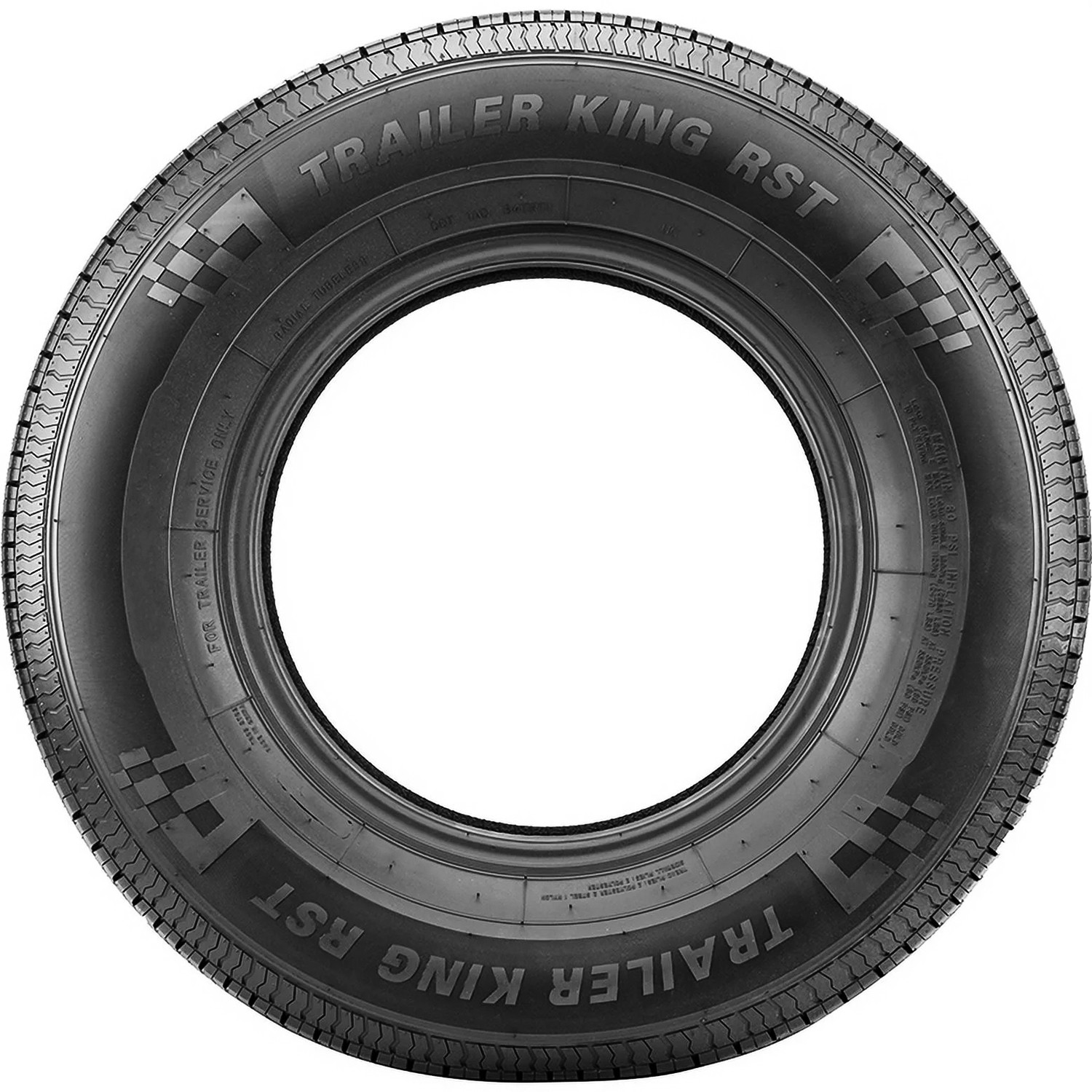 Tire Trailer King RST Steel Belted ST 205/75R15 205-75-15 205/75/15 D 8 Ply