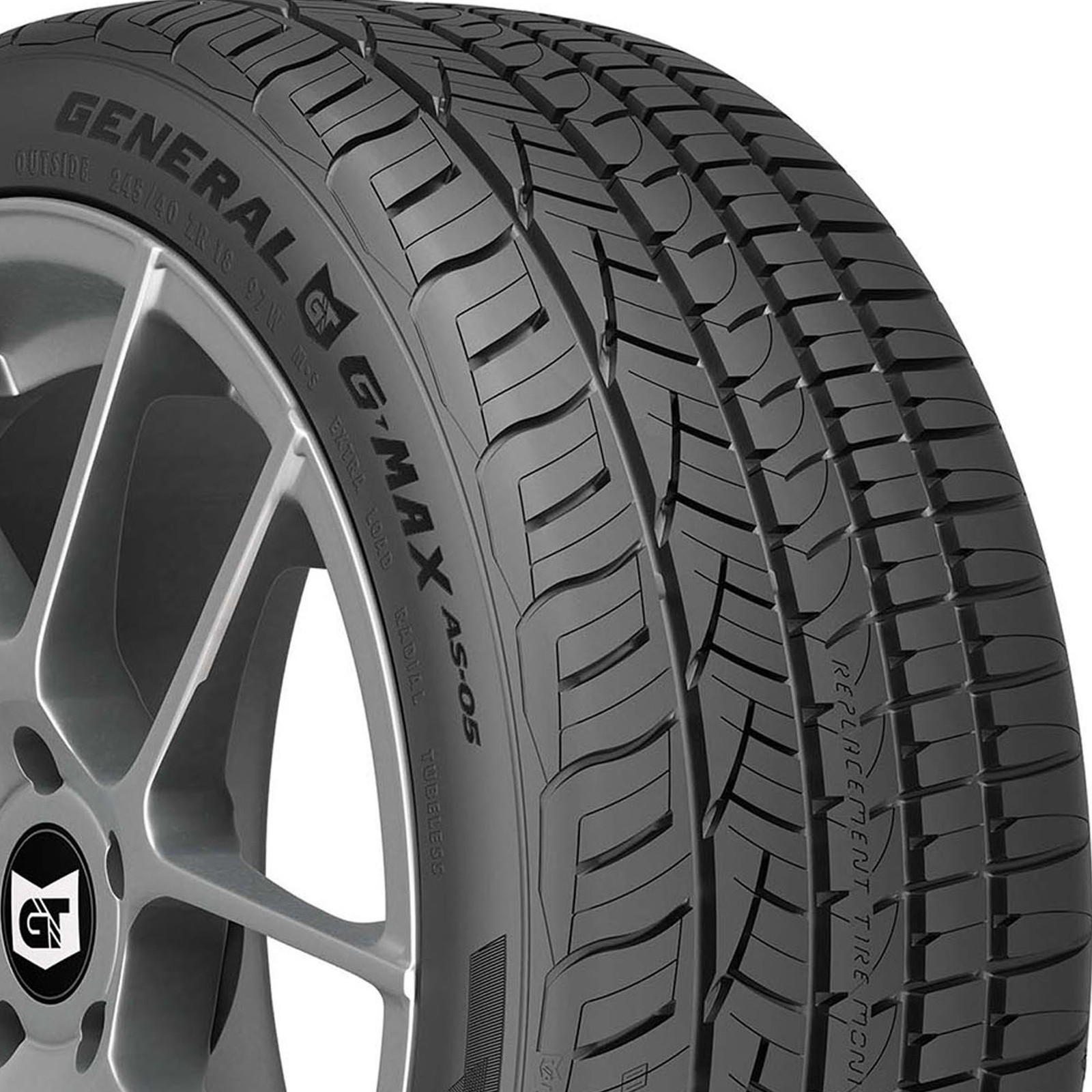 4 New General G-max As-05 – 255/35zr20 Tires 2553520 255 35 20