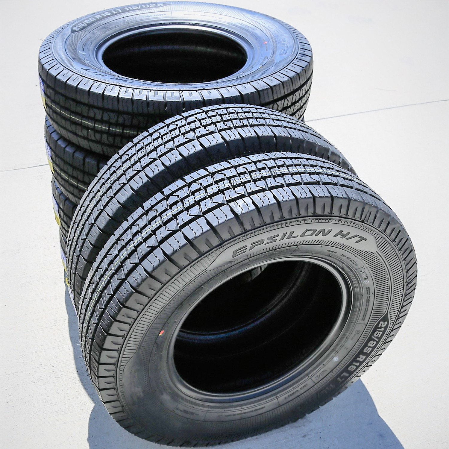 2 Tires LT 215/85R16 Accelera Epsilon H/T Light Truck Load E 10 Ply