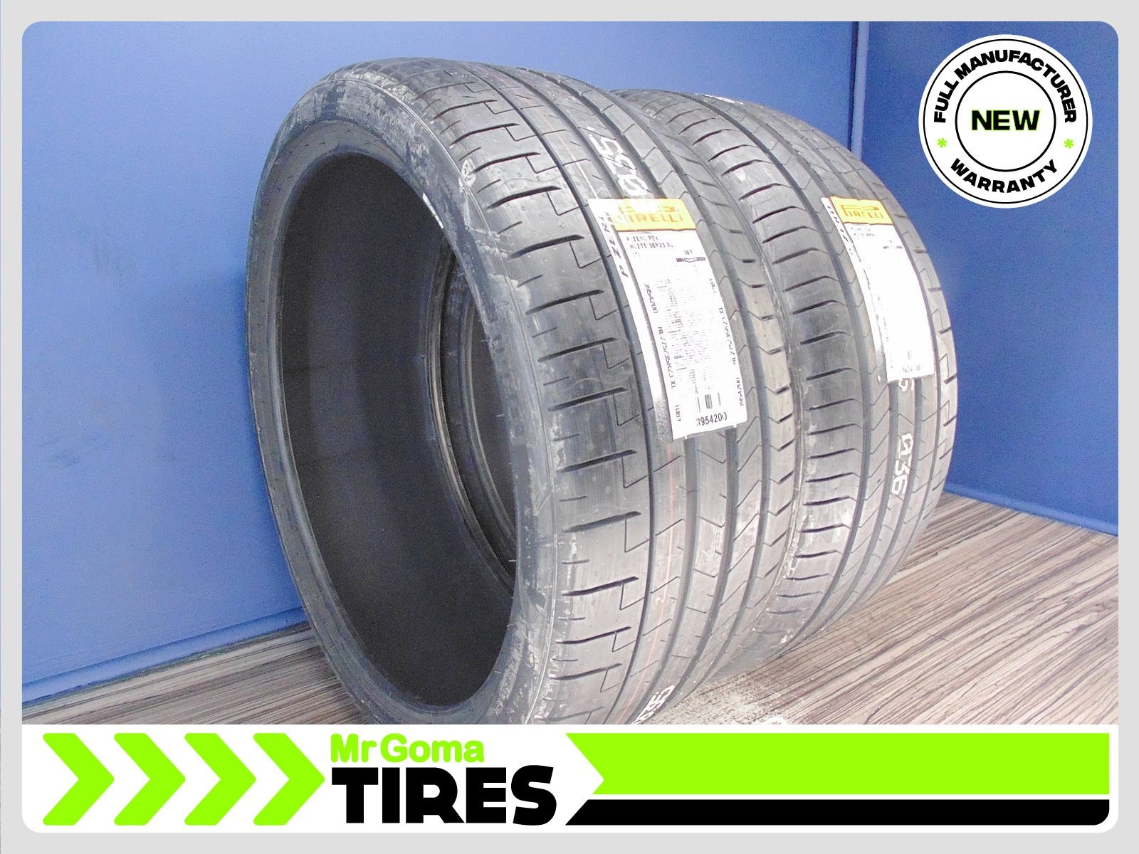 2 BRAND NEW 275/35R23 PIRELLI P ZERO PZ4 XL TIRES BMW PZERO 108Y HL 2753523