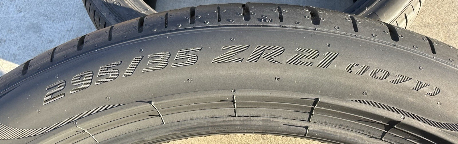TWO BRAND NEW 295/35ZR21 (107Y) Pirelli P Zero PZ4 Star ★ BMW Tires 2953521