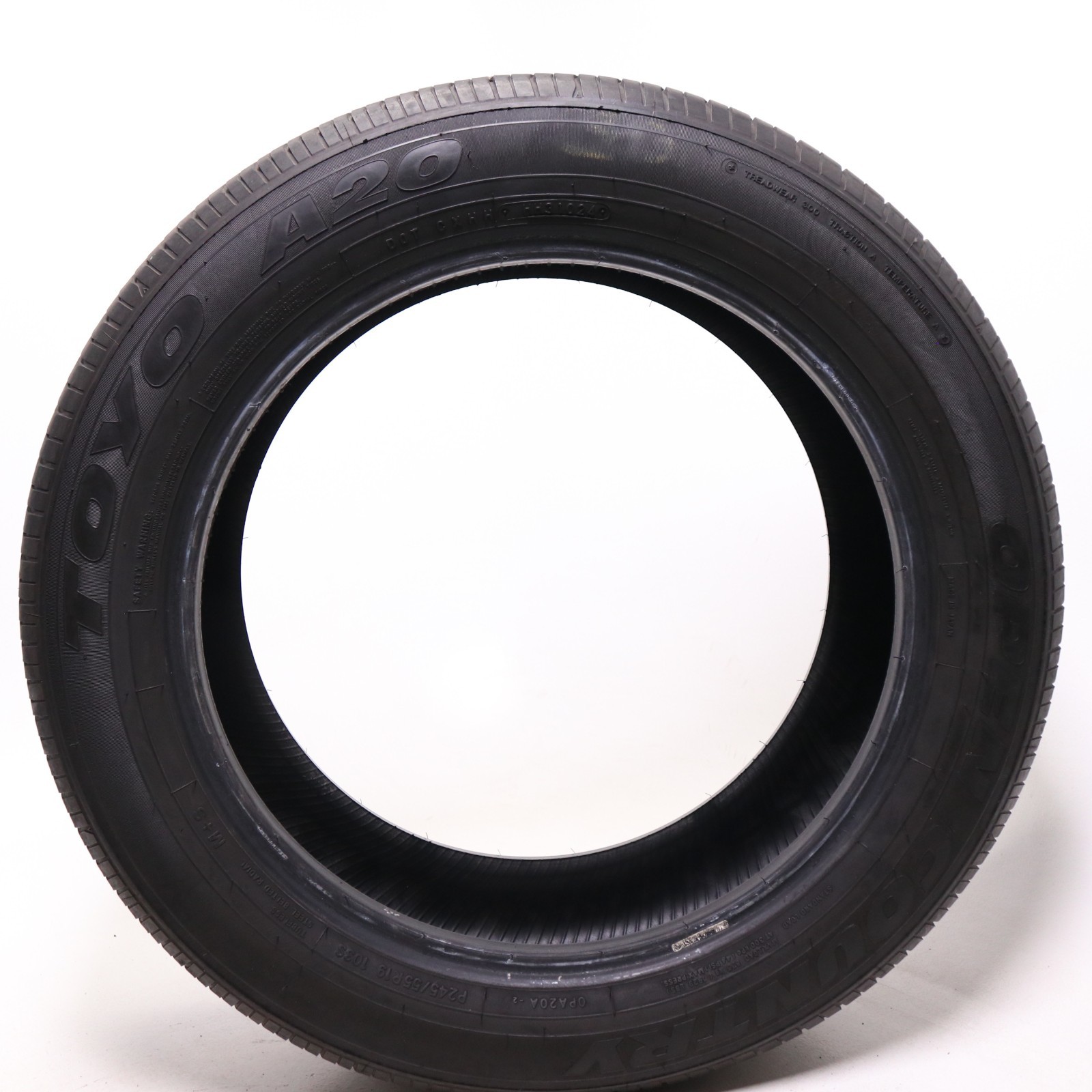 Set of 2 Used 245/55R19 Toyo Open Country A20 – 103S – 7-8/32