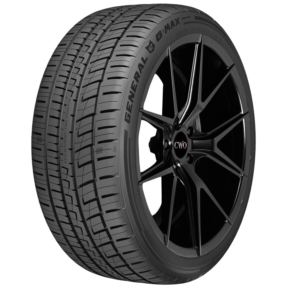 205/40ZR17 General G-MAX AS-07 84W XL Black Wall Tire