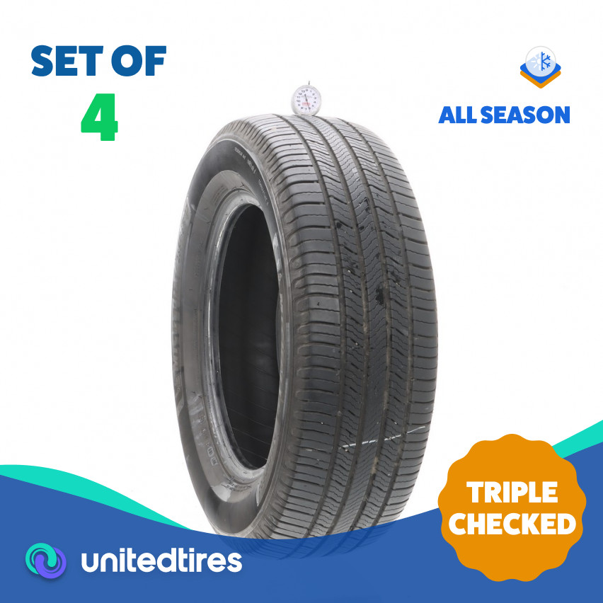 Set of (4) Used 235/65R17 Michelin Defender 2 104H – 6-7.5/32