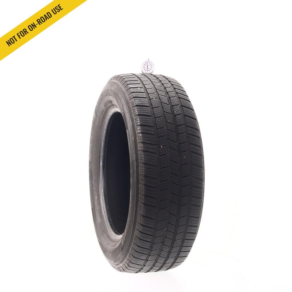 Set of (2) Used 245/60R18 Michelin Defender LTX M/S 105H – 7/32