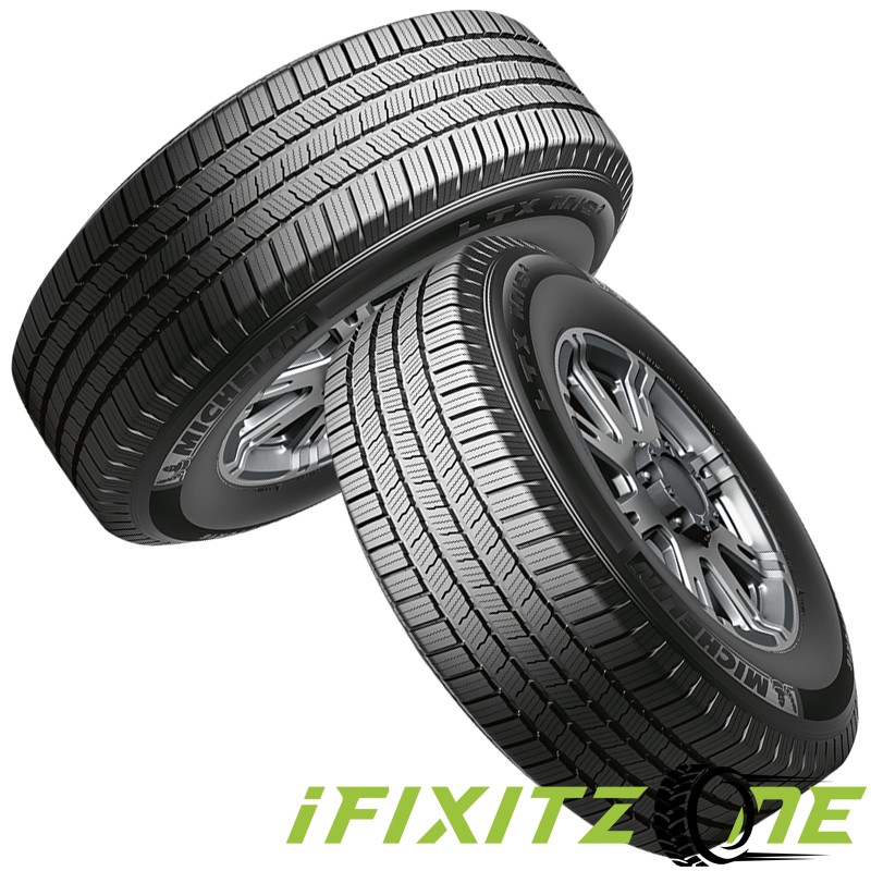 2 Michelin Defender LTX M/S 2 275/55R20 117T Highway Truck 70K Mile 820BA UTQG
