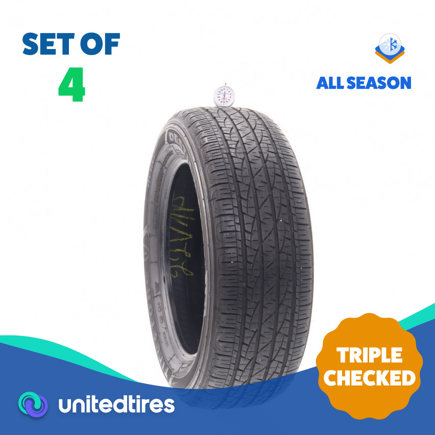 Set of (4) Used 225/60R17 Firestone Destination LE2 99T – 7-8.5/32