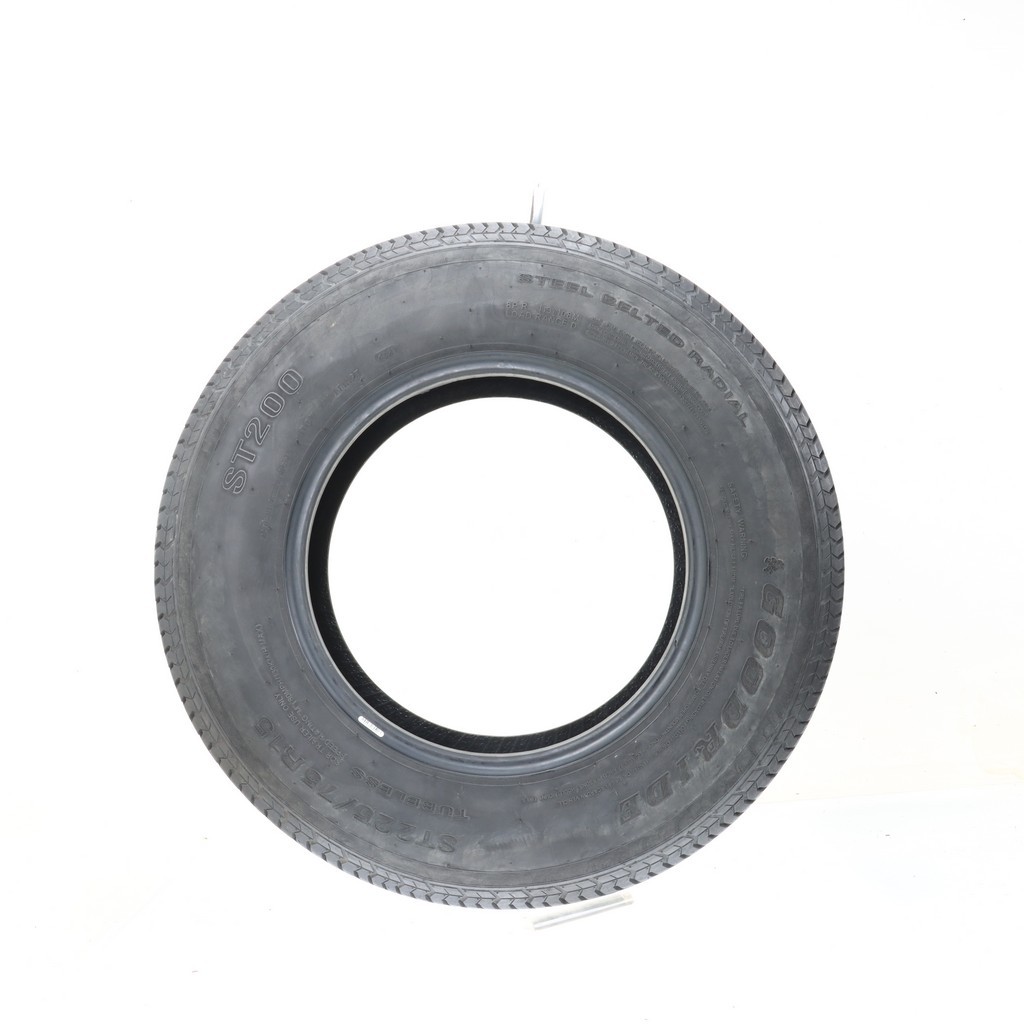 Set of (4) Used ST 225/75R15 Goodride ST200 113/108M – 7-8.5/32