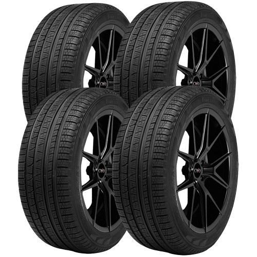(QTY 4) 285/40R21 Pirelli Scorpion Verde All Season 109V XL Black Wall Tires