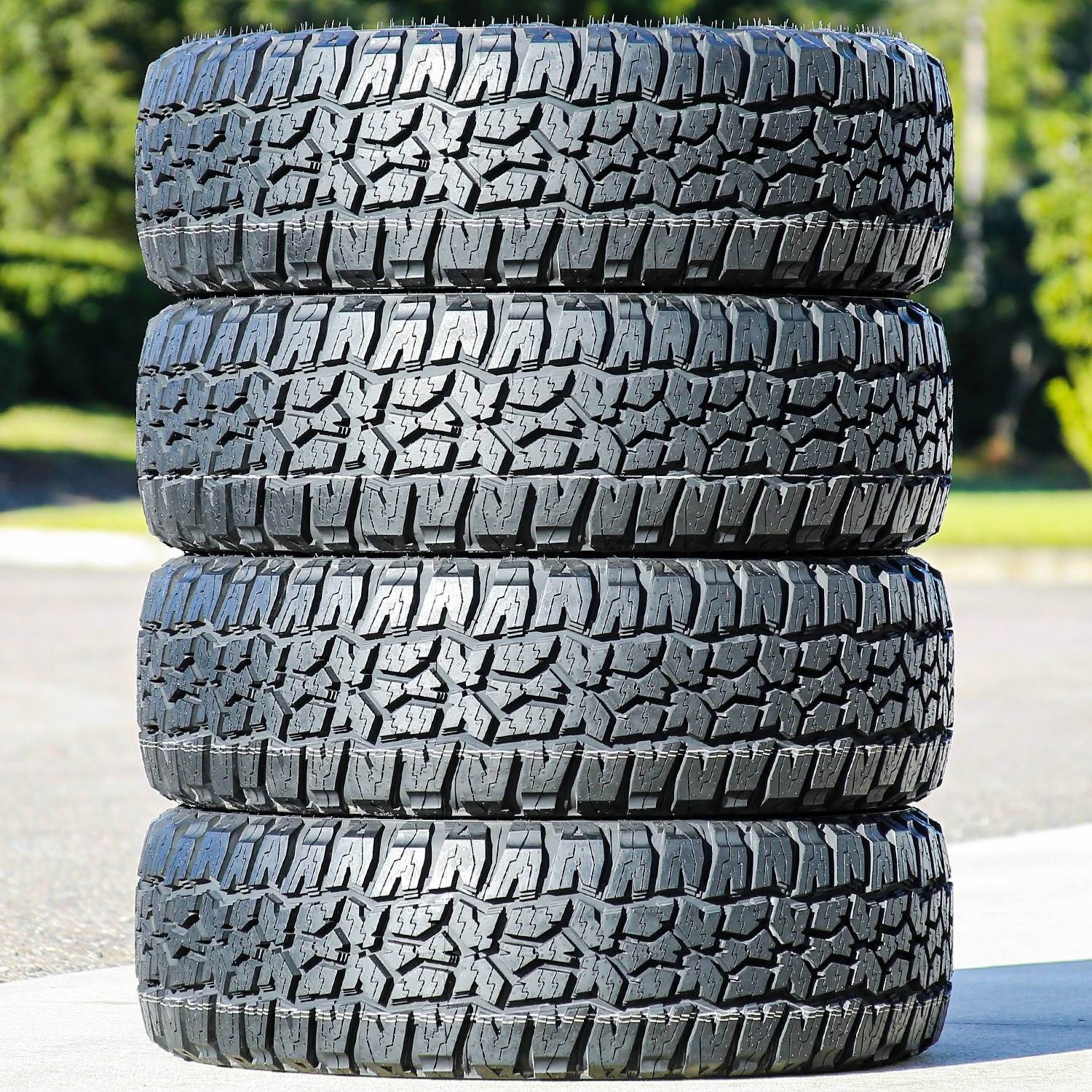 4 Tires Milestar Patagonia A/T Pro 215/75R15 100T AT All Terrain