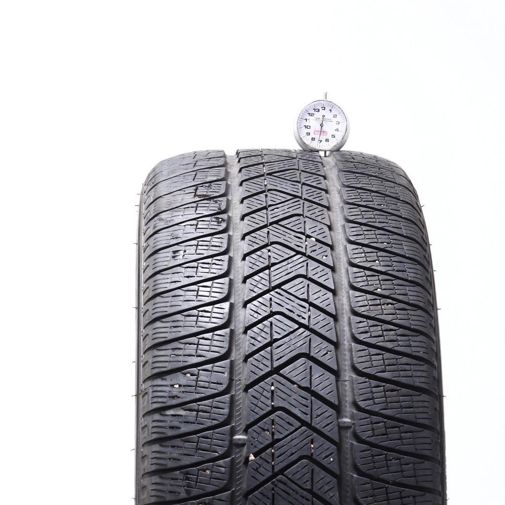 Set of (4) Used 255/55R20 Pirelli Scorpion Winter 110V – 6.5-7/32