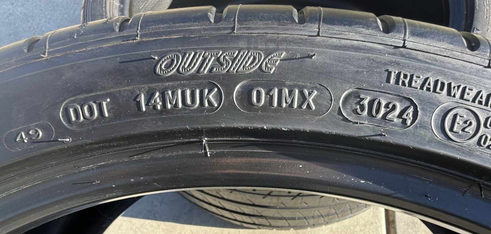 TWO BRAND NEW 285/30ZR20 (95Y) Michelin Pilot Super Sport ZP Run Flat Tires