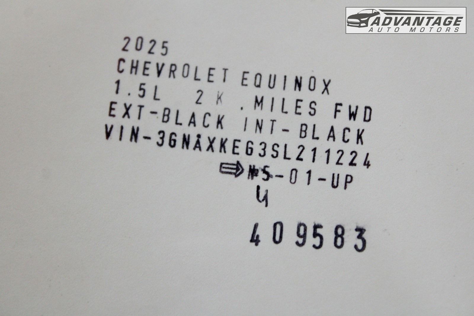 2025 CHEVY EQUINOX WHEEL TIRE 235/65R17 104H GENERAL GRABBER A/T 10/32NDS OEM