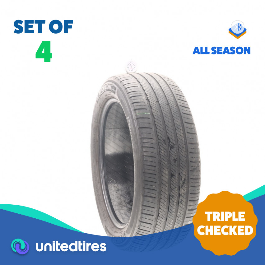 Set of (4) Used 235/50R19 Michelin Primacy MXM4 VOL 99H – 6-7.5/32
