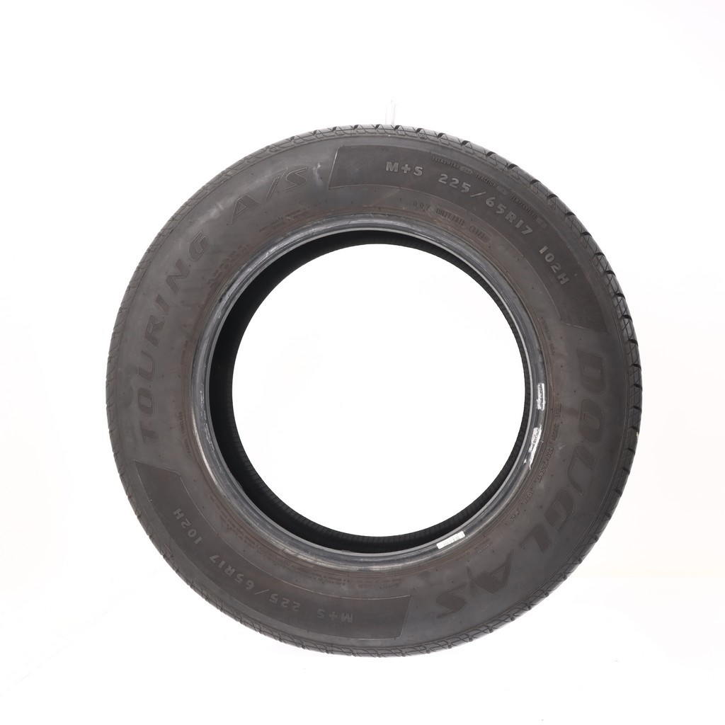 Set of (4) Used 225/65R17 Douglas Touring A/S 102H – 7-8.5/32