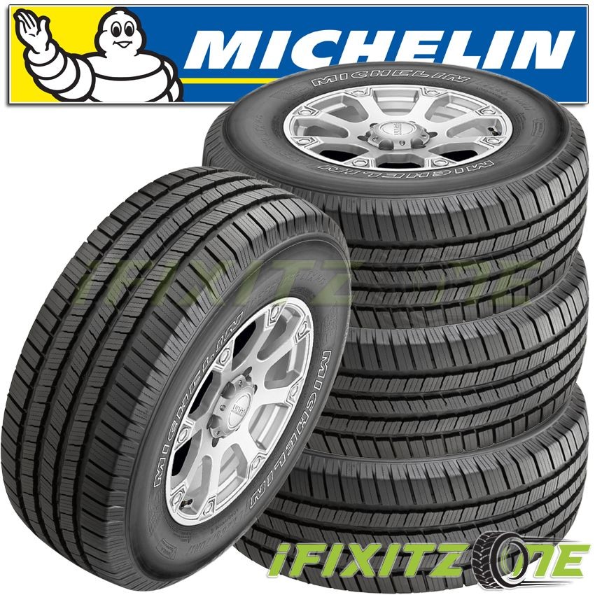 4 Michelin Defender LTX M/S 245/75R16 111T Truck/SUV 70000 Mile All Season Tires