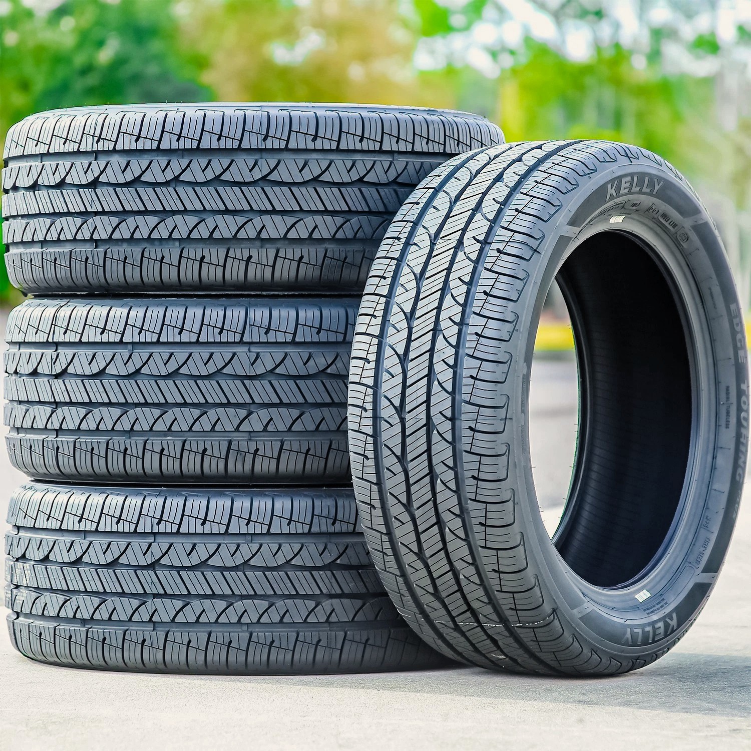 4 Tires Kelly Edge Touring Plus 205/70R16 97H AS A/S All Season