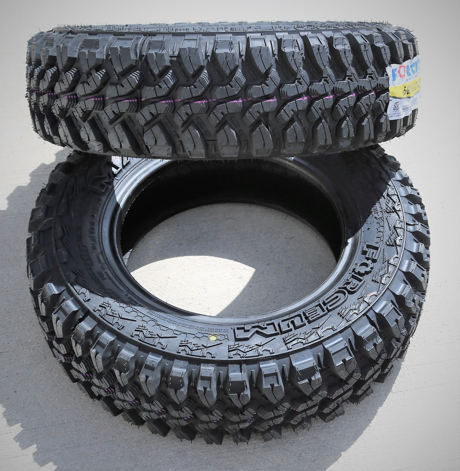 2 Tires Forceum M/T 08 Plus LT 165/80R13 Load D 8 Ply MT Mud