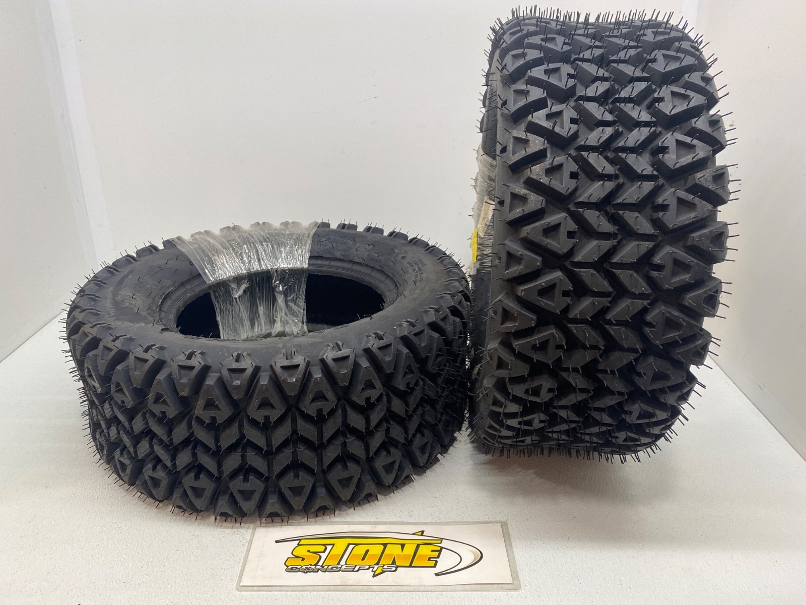 NEW Tire Set 23×8.00-12 23×8-12 4 Ply Carlisle Carlstar All Trail A/T ATV Tires