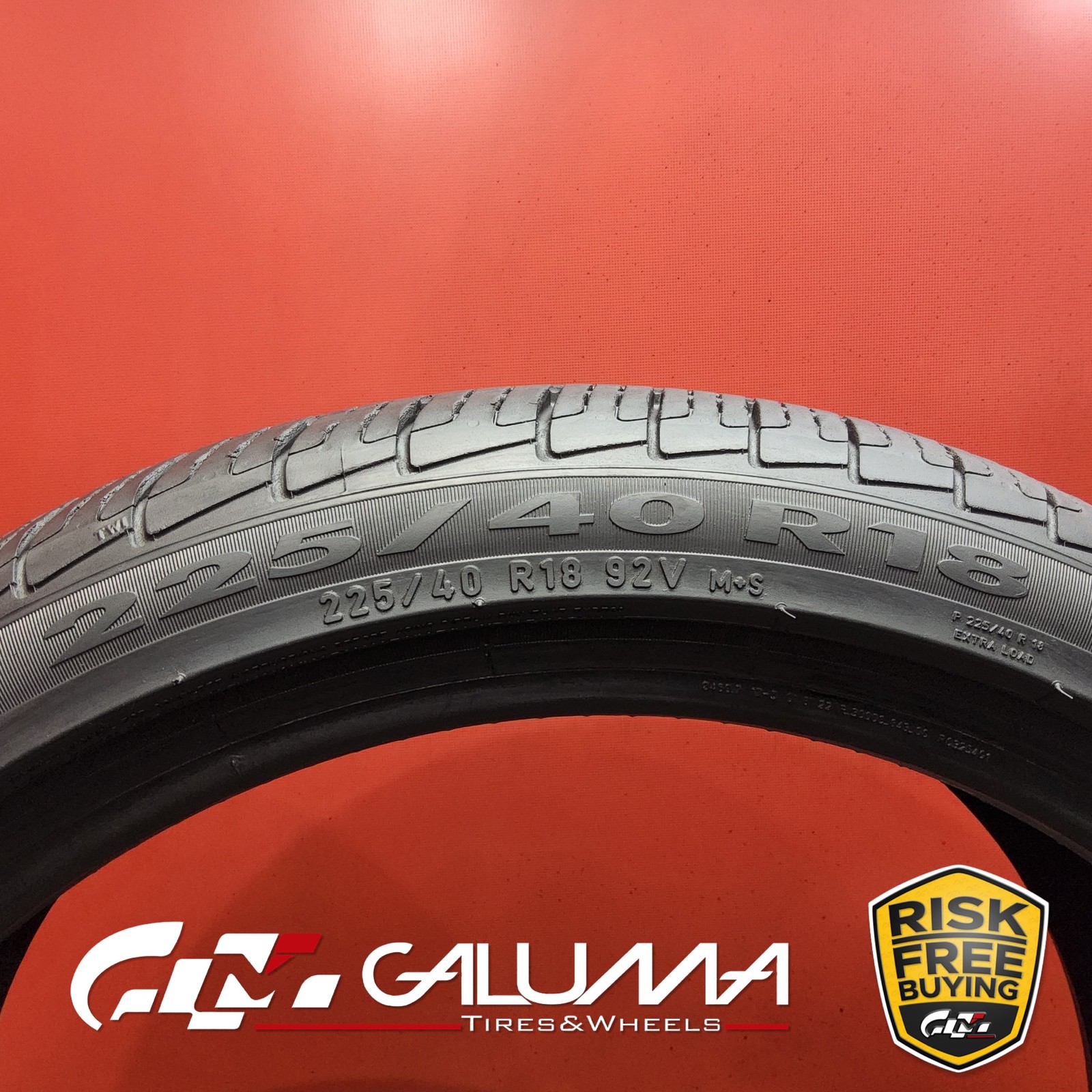 1 (One) Tire Pirelli Cinturato P7 All Season Run Flat 225/40R18 225/40/18 #93860