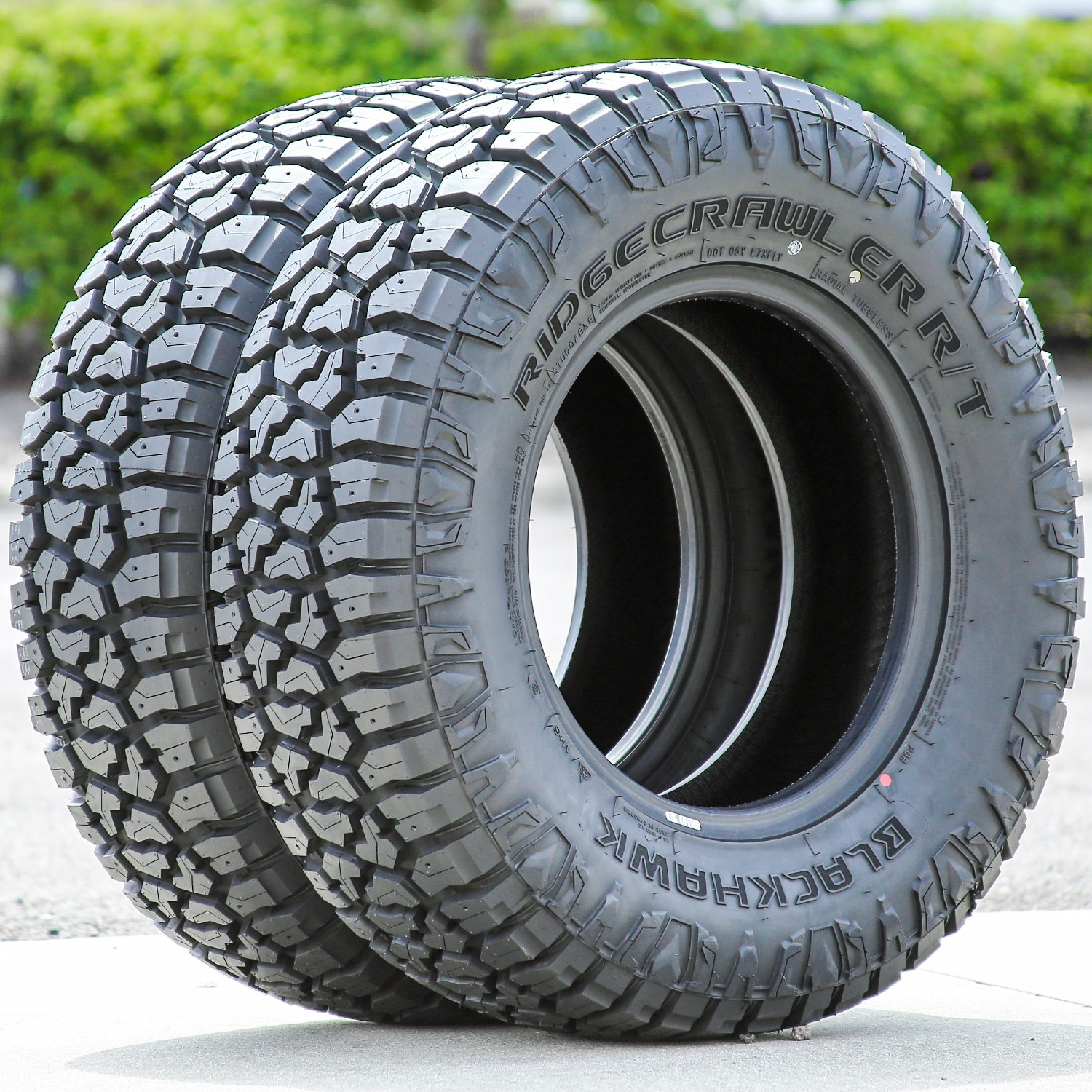 4 Tires Blackhawk Ridgecrawler R/T LT 265/70R18 Load E 10 Ply RT Rugged Terrain