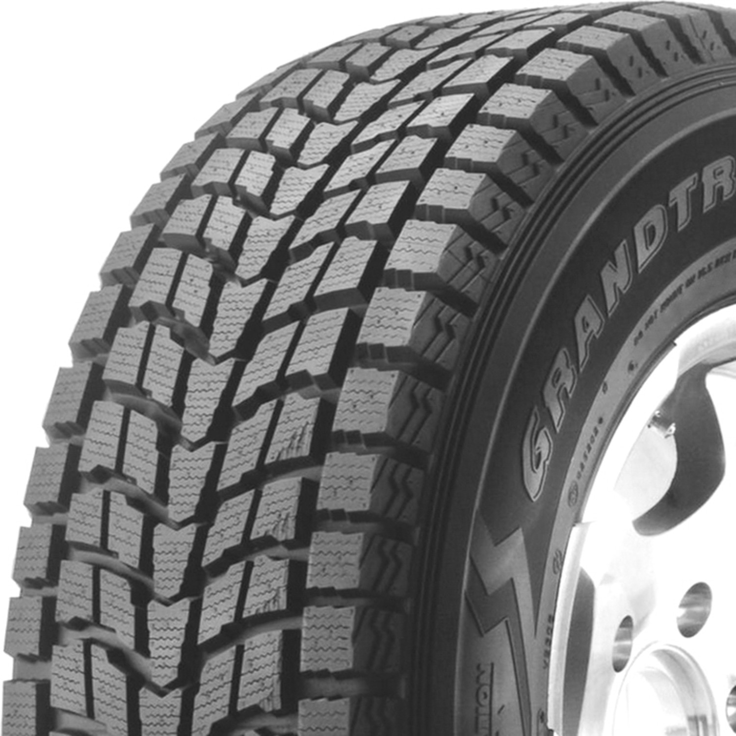 2 Tires Dunlop Grandtrek SJ6 205/70R16 97Q (Studless) Snow Winter