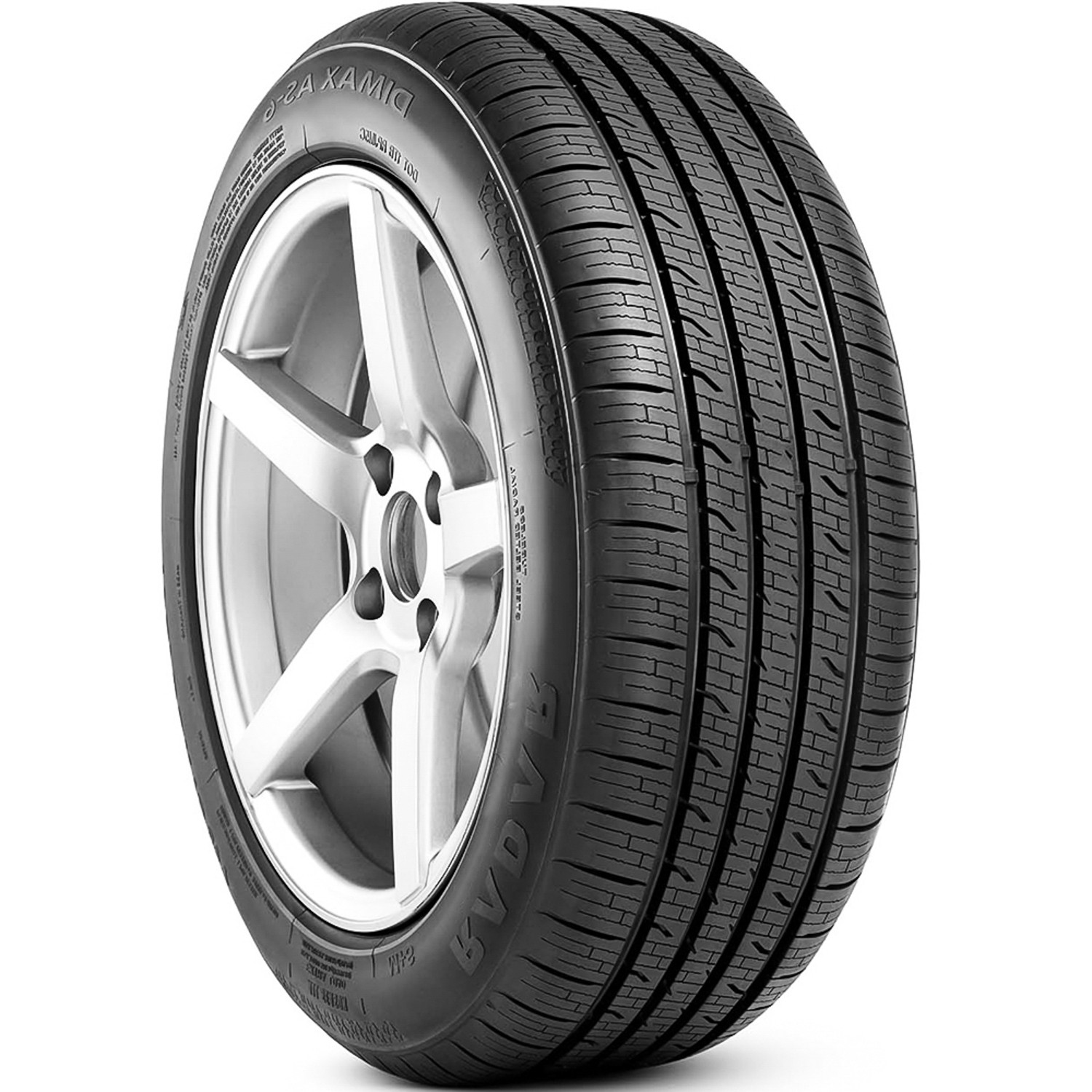 2 Tires 185/60R15 Radar Dimax AS-6 AS A/S All Season 88H XL