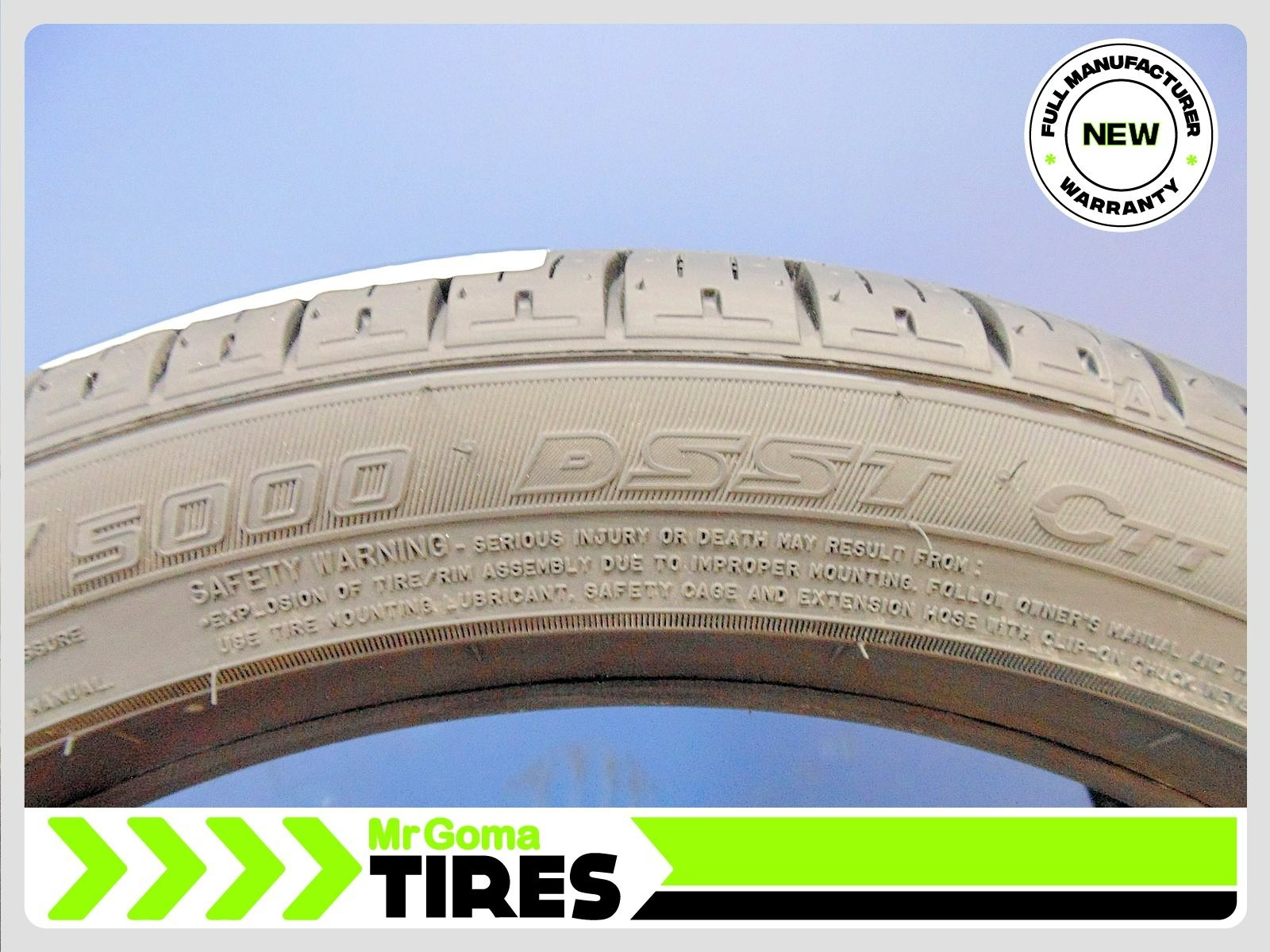 1 BRAND NEW 245/40RF19 DUNLOP SP SPORT 5000 DSST CTT RFT Run flat 2454019