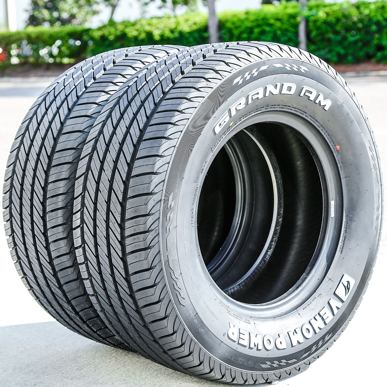 2 Tires 225/70R14 99H Venom Power Grand AM AS A/S All Season