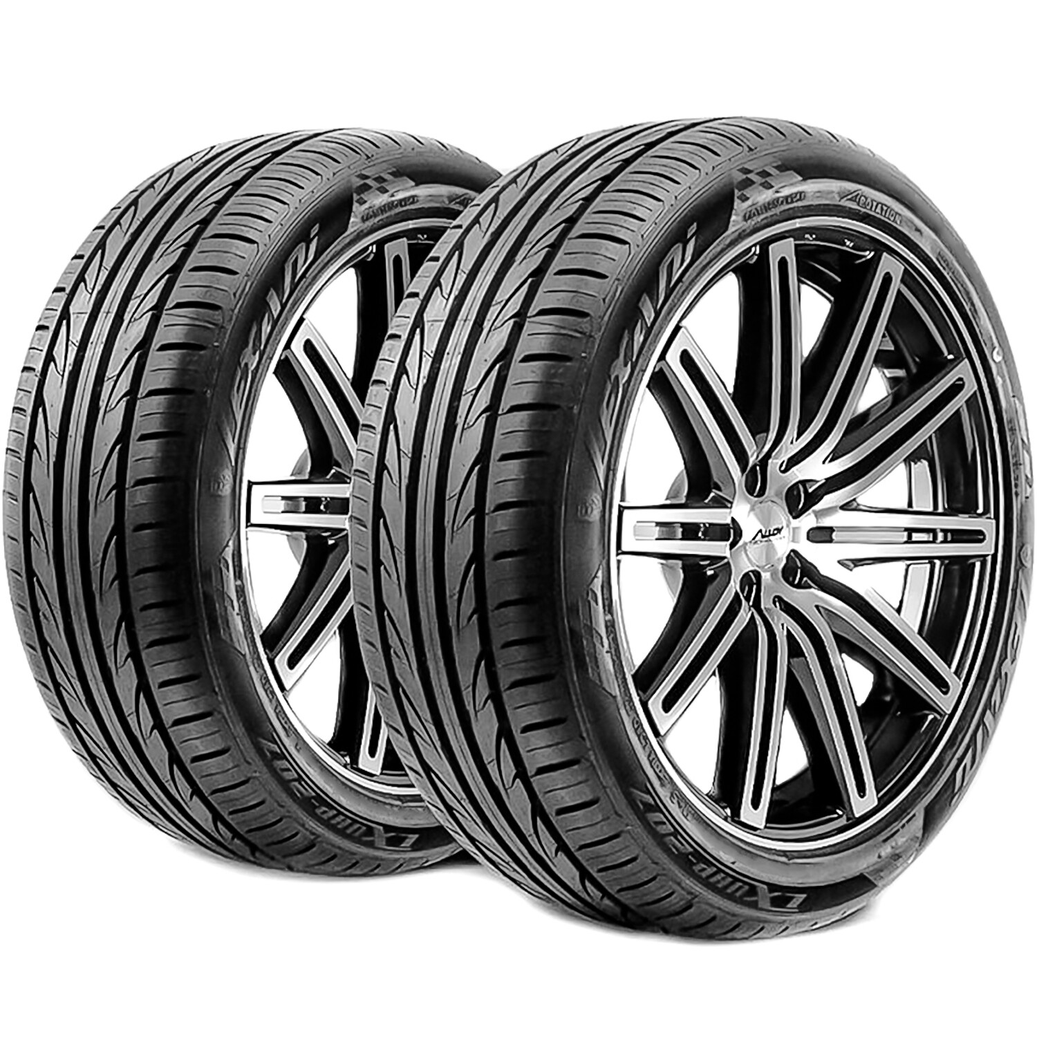 2 Tires Lexani LXUHP-207 225/50ZR17 225/50R17 98W XL High Performance