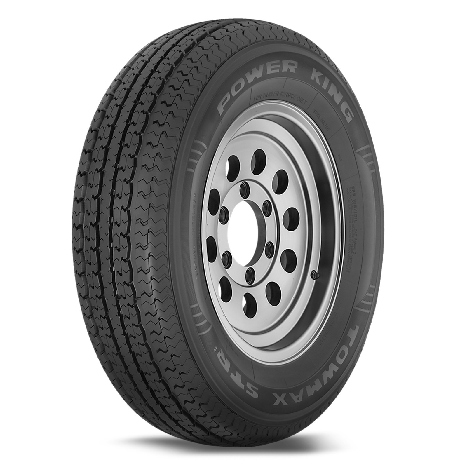 Power King Towmax STR II ST235/80R16 10PR 124/120L Load E Trailer Tire 235 80 16