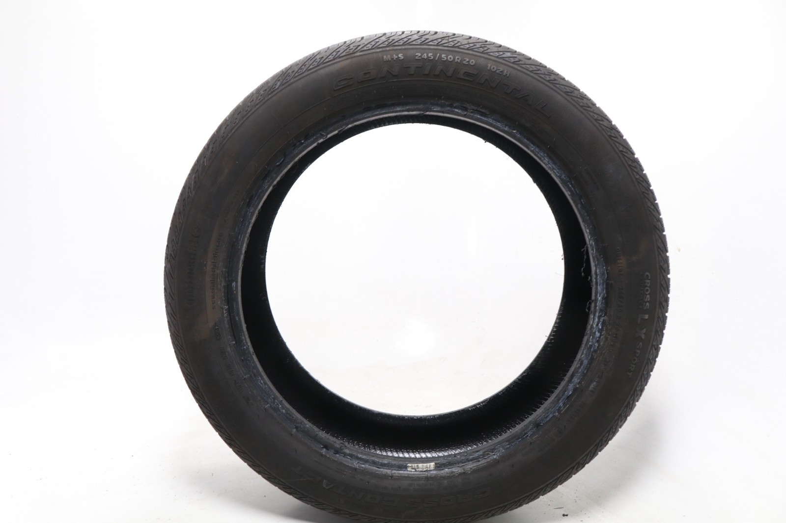Set of 2 Used 245/50R20 Continental CrossContact LX Sport – 102H – 7.5/32