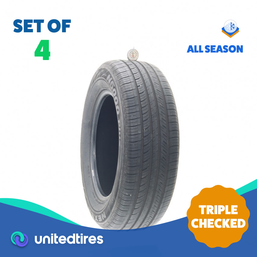 Set of (4) Used 235/65R17 Nexen N5000 Plus 104H – 6.5-8/32 (1AD21)
