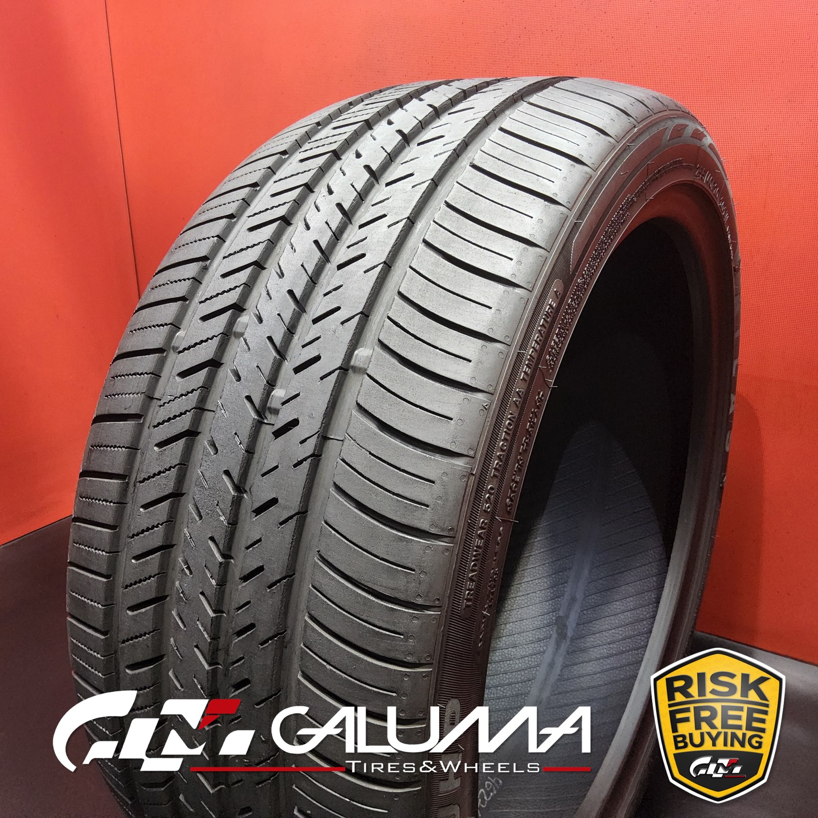 1 Tire LikeNEW Atlas Force UHP XL 255/40R20 255/40/20 2554020 No Repairs #96276