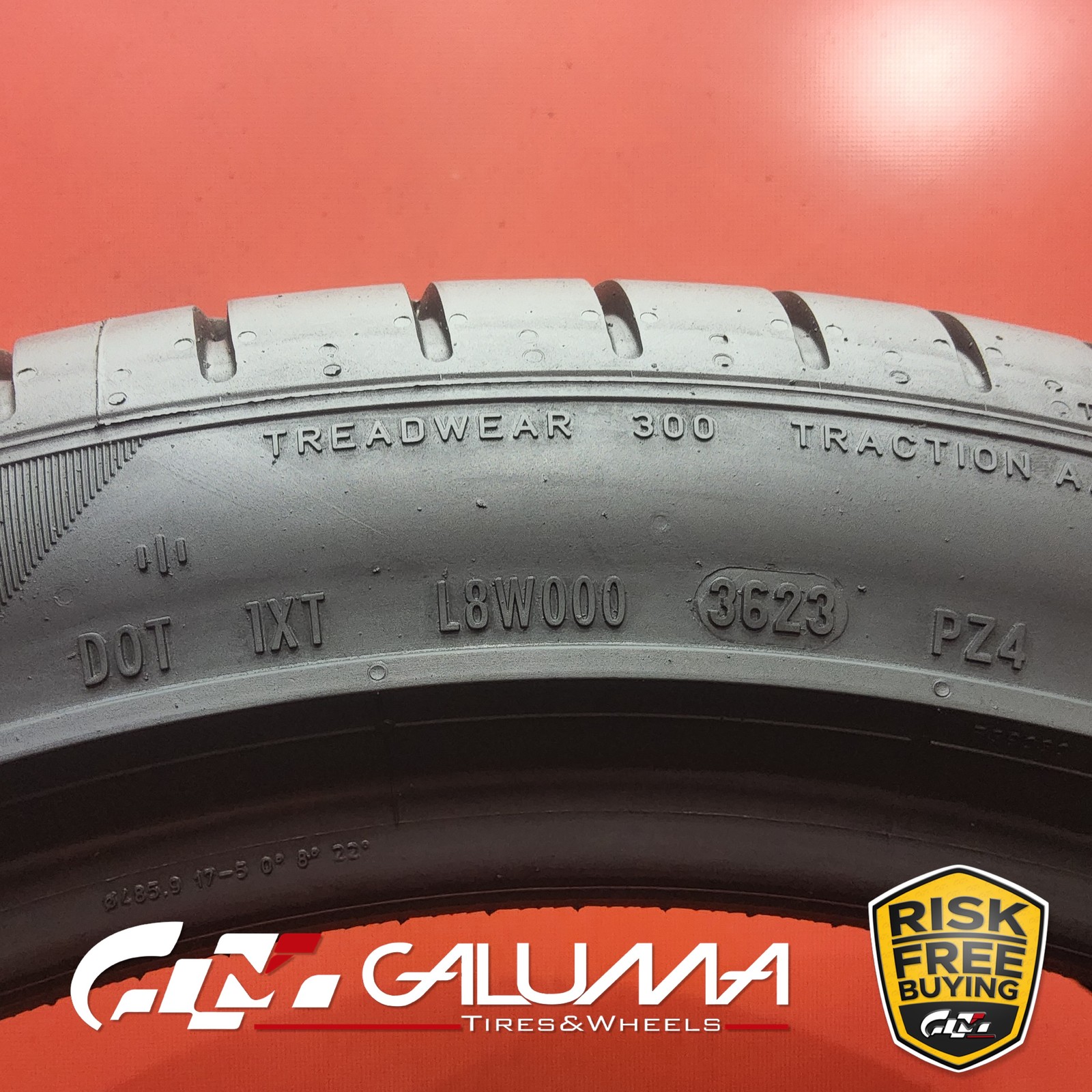 Set of 2 Tires LikeNEW Pirelli P-Zero (PZ4) ★ XL 225/45R19 96Y No Repairs #96177