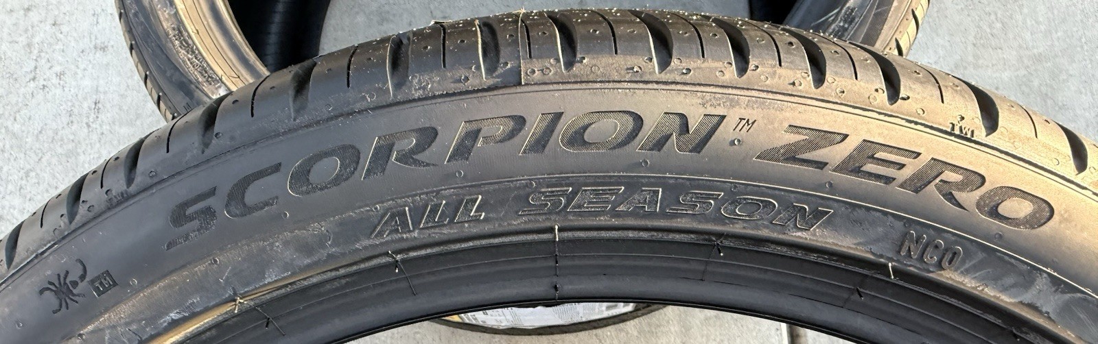 Set of TWO BRAND NEW 315/35R22 111V Pirelli Scorpion Zero A/S All Season Tires