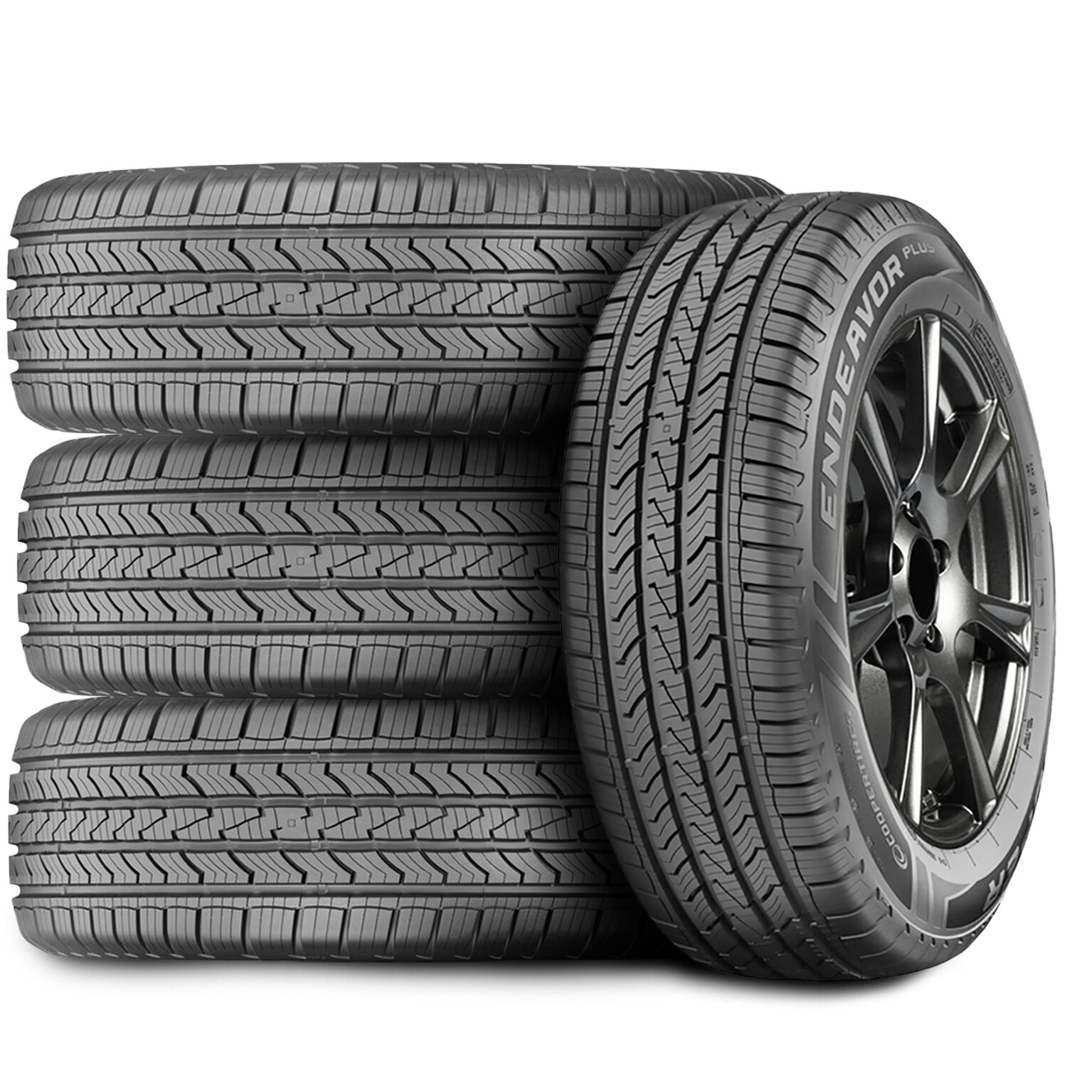 4 Tires Cooper Endeavor Plus 205/70R16 97H AS A/S All Season