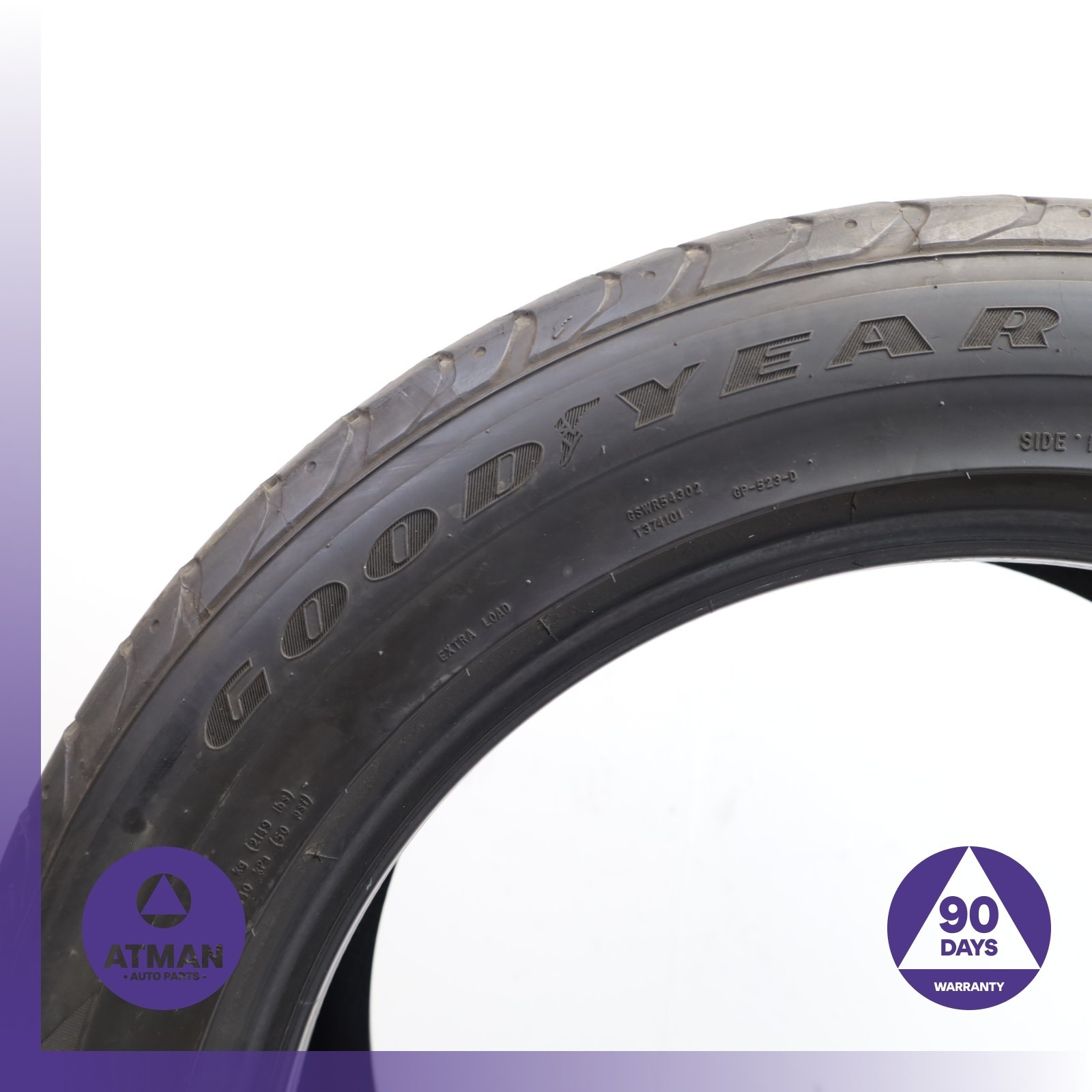 255/50R19 Goodyear Eagle Sport All Season 255 50 19′ 107V DOT 3222 Tire