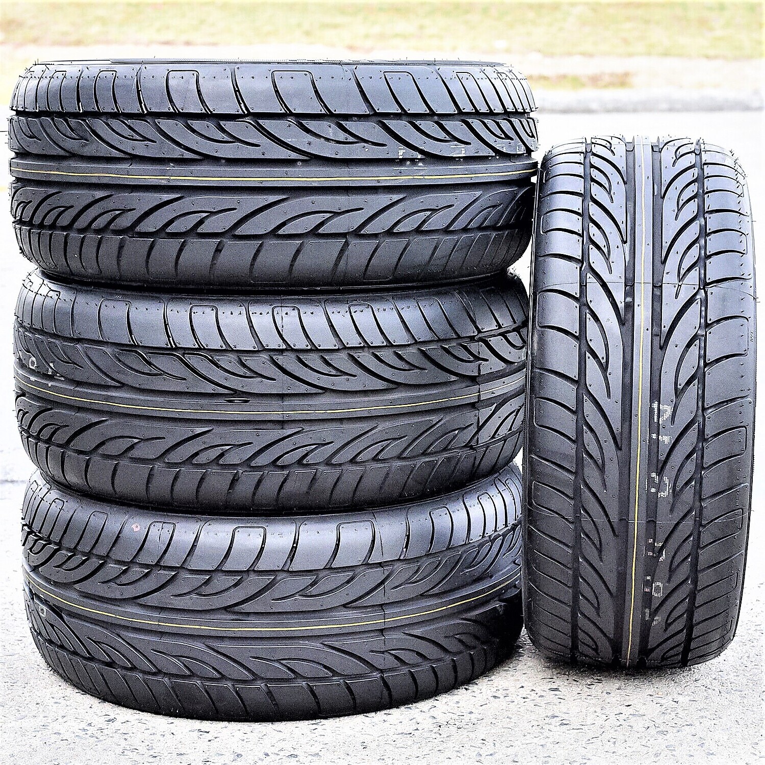 4 Tires 205/50R15 ZR Forceum Hena Steel Belted AS A/S High Performance 89W XL
