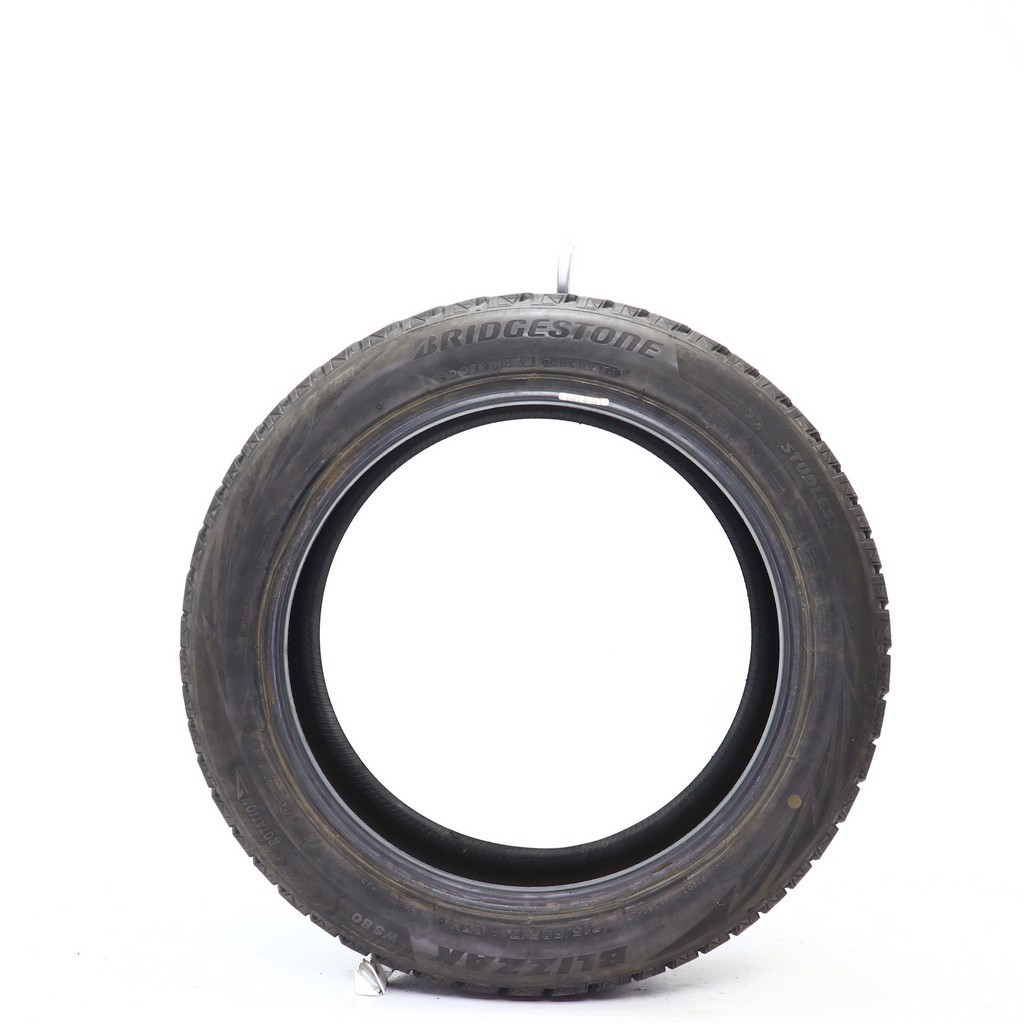 Set of (4) Used 215/50R17 Bridgestone Blizzak WS80 95H – 9.5-11/32