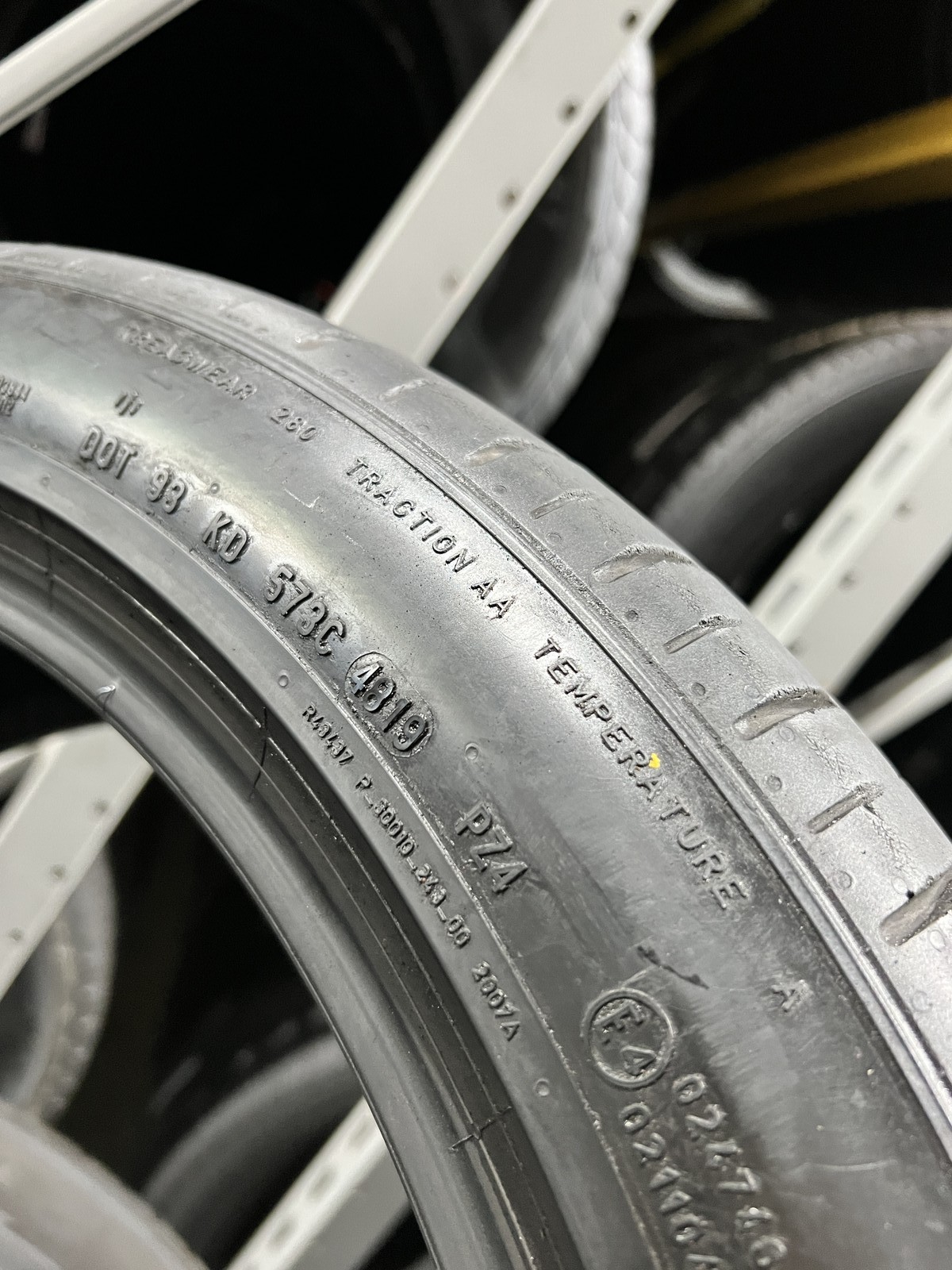 1 Pirelli P Zero PZ4 Run Flat ★ BMW 245/45R20 103W DOT.4819 6.75/32 No Patch