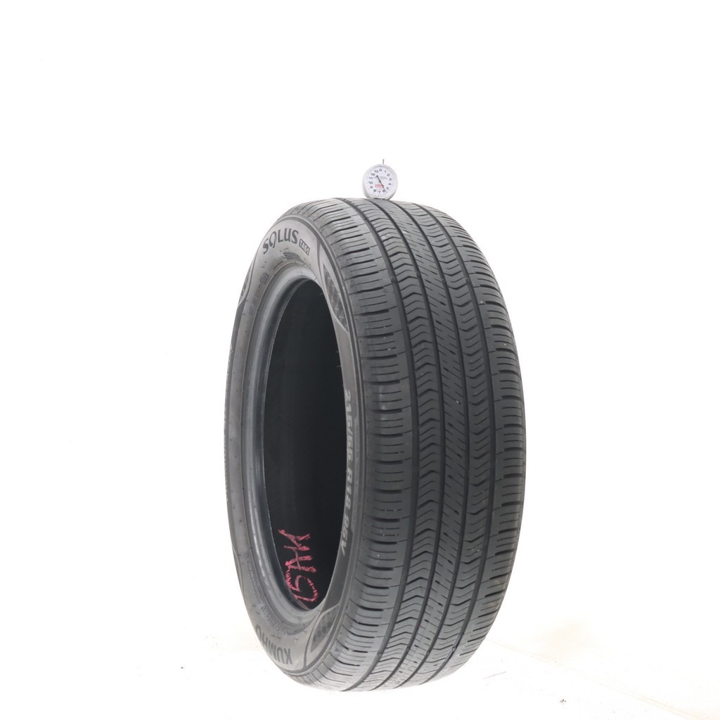 Set of (4) Used 215/55R18 Kumho Solus TA51 95V – 5.5-7.5/32 (1625Q)