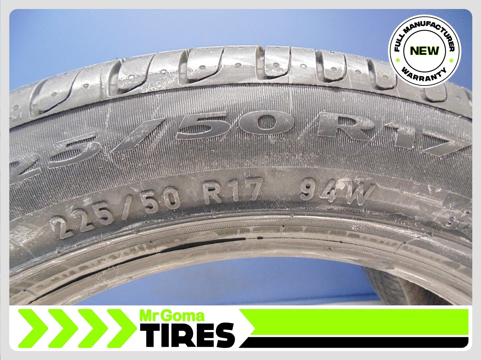 1 BRAND NEW P225/50R17 PIRELLI CINTURATO P7 RSC RFT TIRE RUN FLAT BMW 2255017