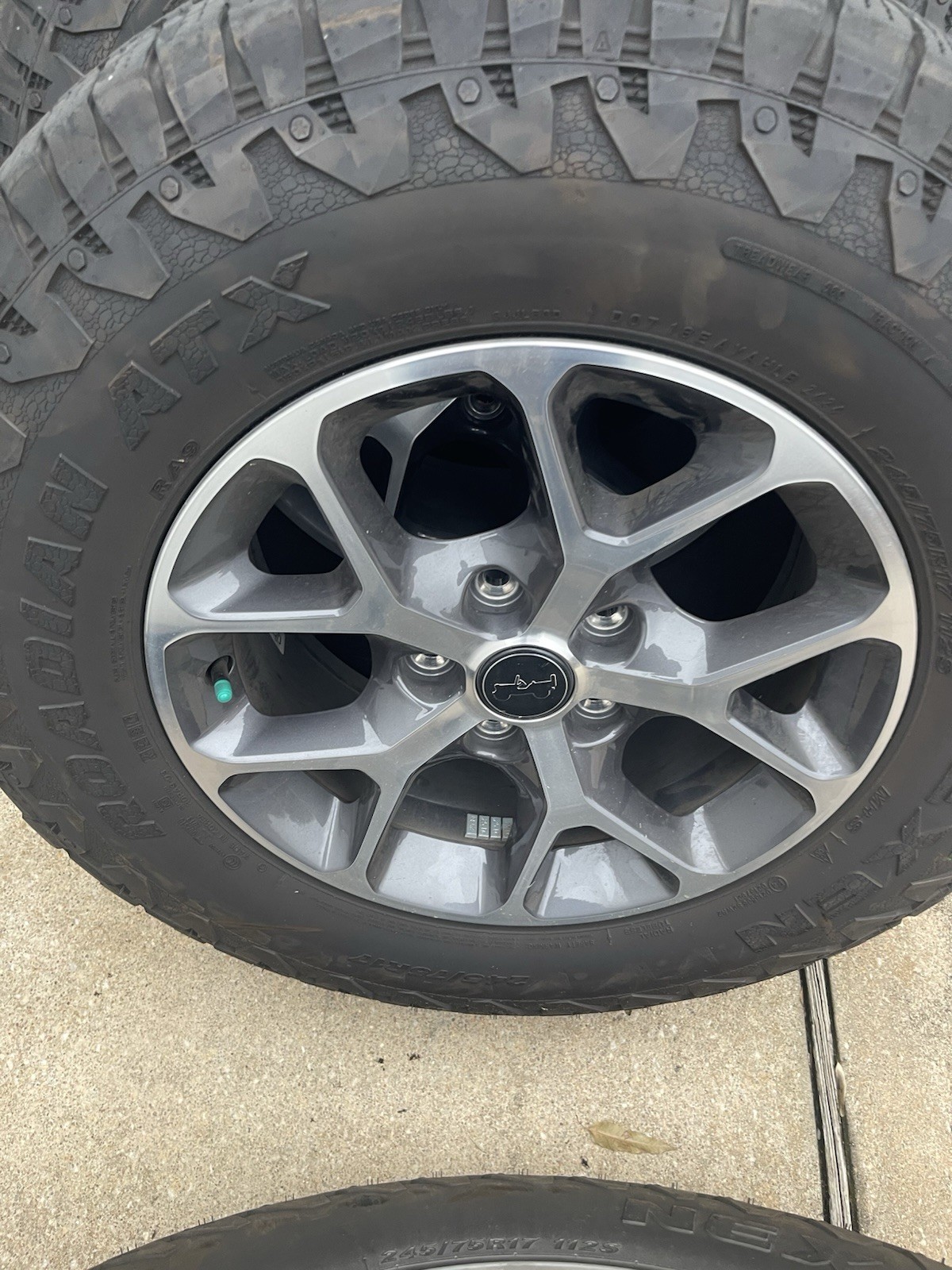 Tires Only 7909 Miles On Them 1 of Them Have 0 Miles On It. New