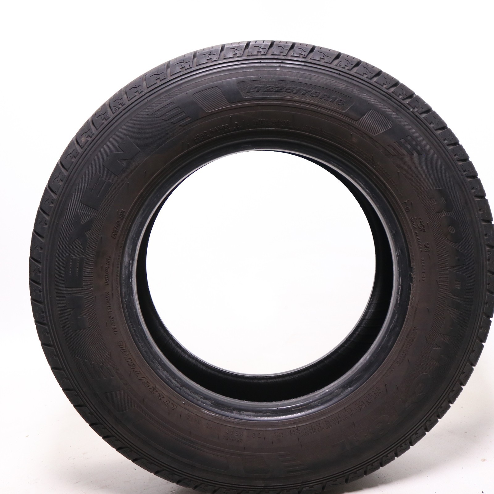 Set of 2 Used LT 225/75R16 Nexen Roadian CT8 HL – 115/112R – 9-10/32